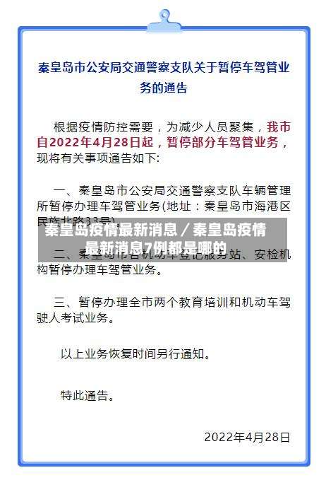 秦皇岛疫情最新消息／秦皇岛疫情最新消息7例都是哪的-第1张图片