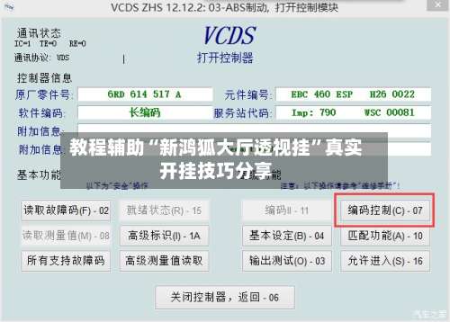 教程辅助“新鸿狐大厅透视挂	”真实开挂技巧分享-第3张图片