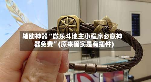 辅助神器“微乐斗地主小程序必赢神器免费	”(原来确实是有插件)-第2张图片