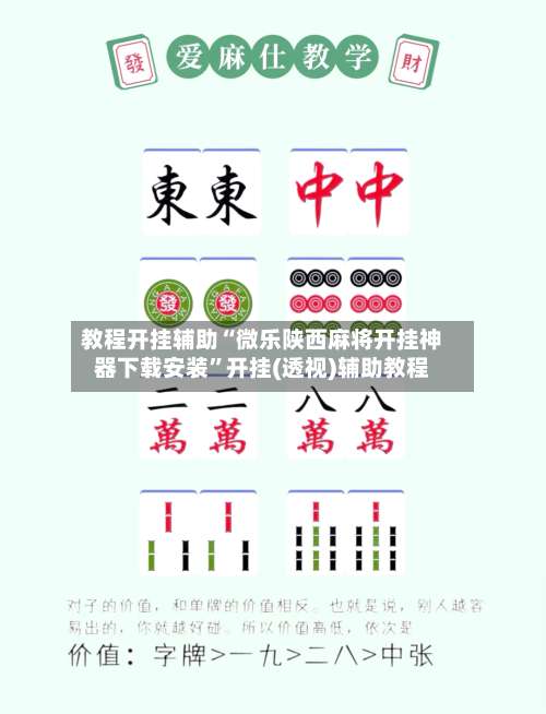 教程开挂辅助“微乐陕西麻将开挂神器下载安装	”开挂(透视)辅助教程-第2张图片