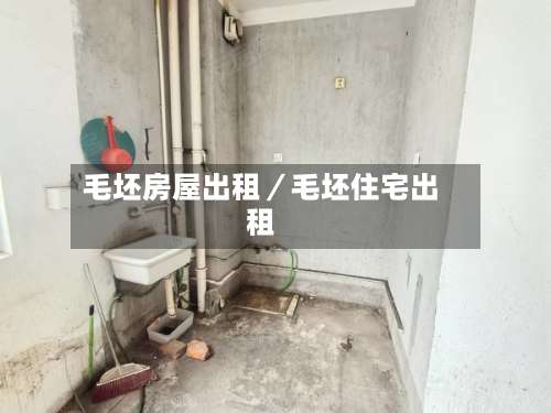 毛坯房屋出租／毛坯住宅出租-第1张图片