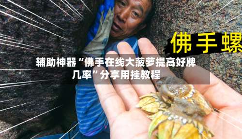 辅助神器“佛手在线大菠萝提高好牌几率”分享用挂教程-第2张图片