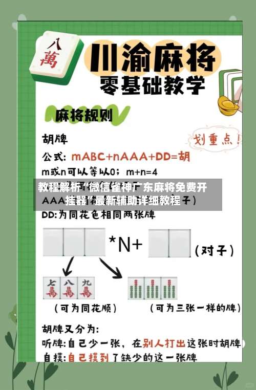 教程解析“微信雀神广东麻将免费开挂器”最新辅助详细教程-第1张图片