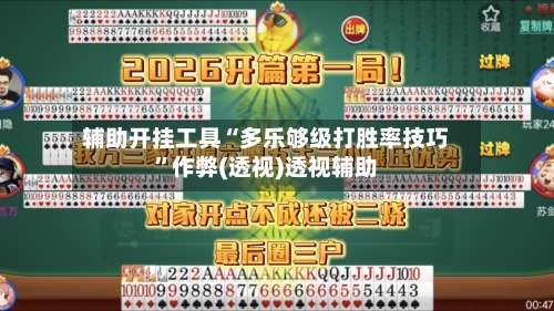 辅助开挂工具“多乐够级打胜率技巧”作弊(透视)透视辅助-第3张图片
