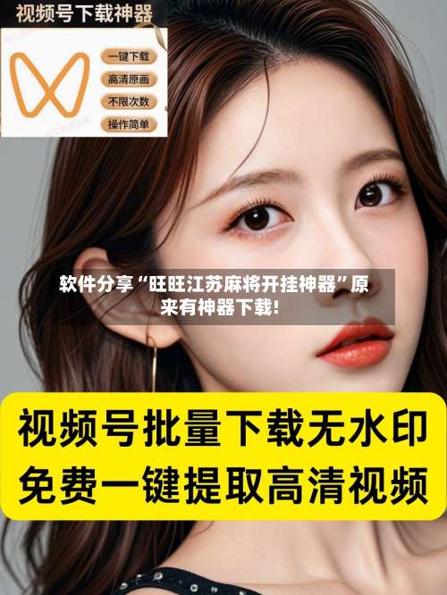 软件分享“旺旺江苏麻将开挂神器	”原来有神器下载!-第2张图片