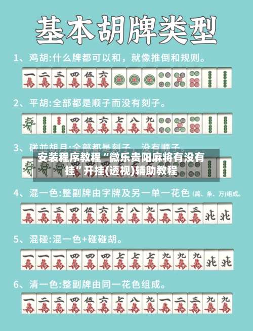 安装程序教程“微乐贵阳麻将有没有挂	”开挂(透视)辅助教程-第2张图片