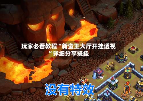 玩家必看教程“新蛮王大厅开挂透视”详细分享装挂-第1张图片