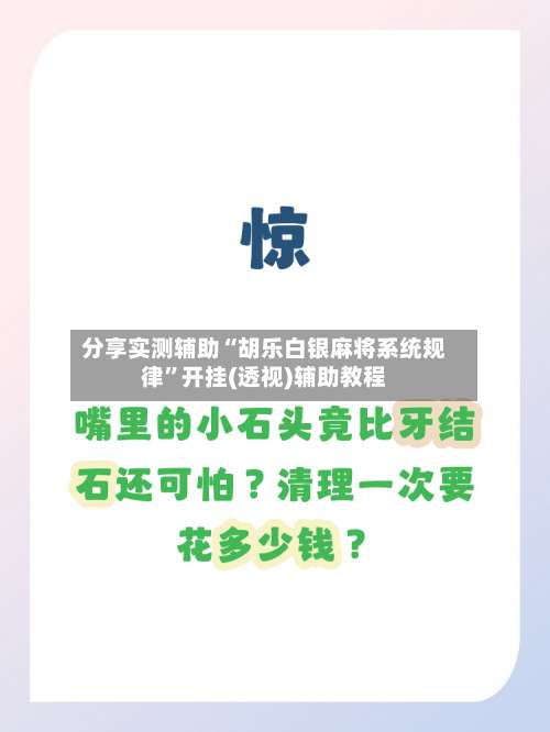 分享实测辅助“胡乐白银麻将系统规律”开挂(透视)辅助教程-第3张图片