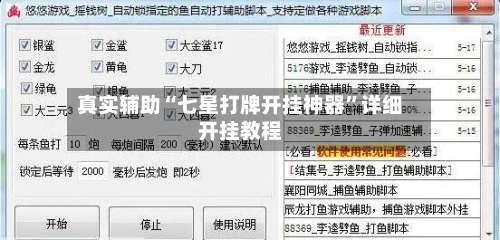 真实辅助“七星打牌开挂神器	”详细开挂教程-第1张图片