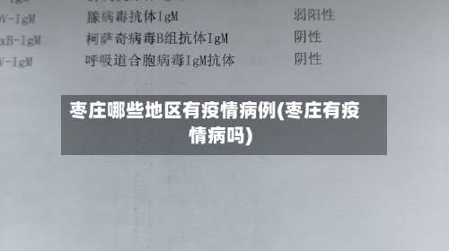 枣庄哪些地区有疫情病例(枣庄有疫情病吗)-第1张图片