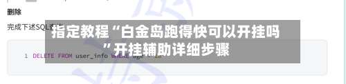 指定教程“白金岛跑得快可以开挂吗	”开挂辅助详细步骤-第3张图片