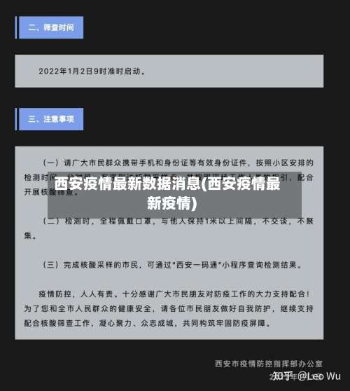 西安疫情最新数据消息(西安疫情最新疫情)-第1张图片