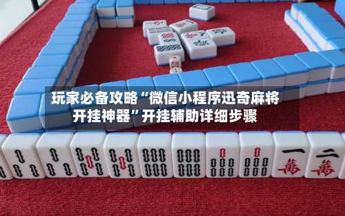 玩家必备攻略“微信小程序迅奇麻将开挂神器”开挂辅助详细步骤-第2张图片