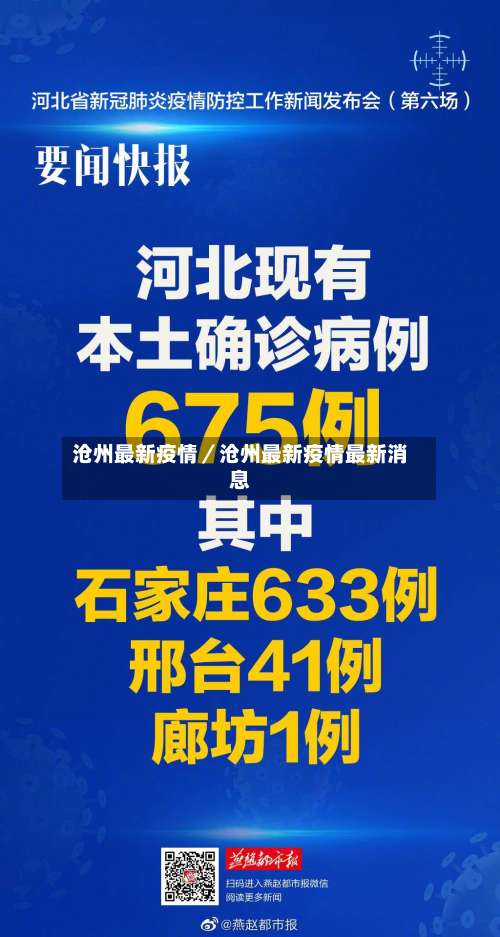 沧州最新疫情／沧州最新疫情最新消息-第2张图片