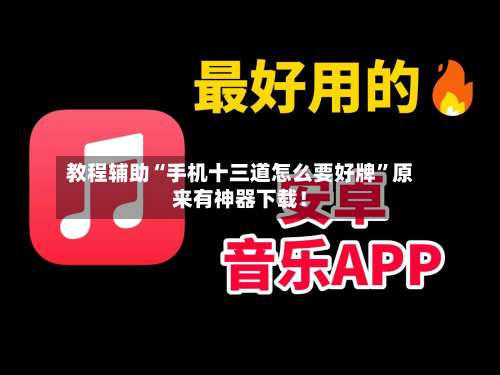 教程辅助“手机十三道怎么要好牌”原来有神器下载！-第1张图片