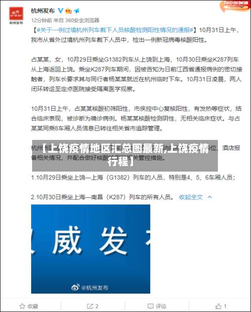 【上饶疫情地区汇总图最新,上饶疫情行程】-第1张图片