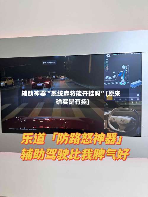 辅助神器“系统麻将能开挂吗”(原来确实是有挂)-第3张图片