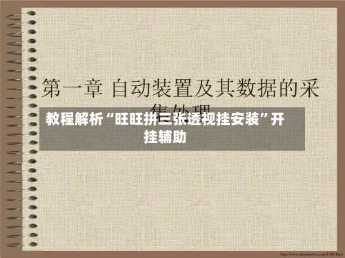 教程解析“旺旺拼三张透视挂安装”开挂辅助-第1张图片