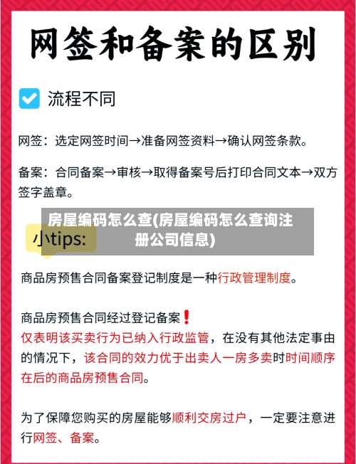 房屋编码怎么查(房屋编码怎么查询注册公司信息)-第1张图片