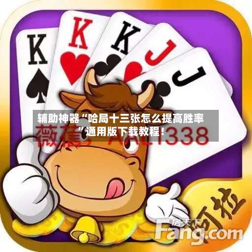 辅助神器“哈局十三张怎么提高胜率	”通用版下载教程！-第2张图片