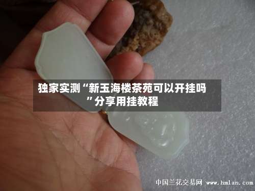 独家实测“新玉海楼茶苑可以开挂吗”分享用挂教程-第3张图片