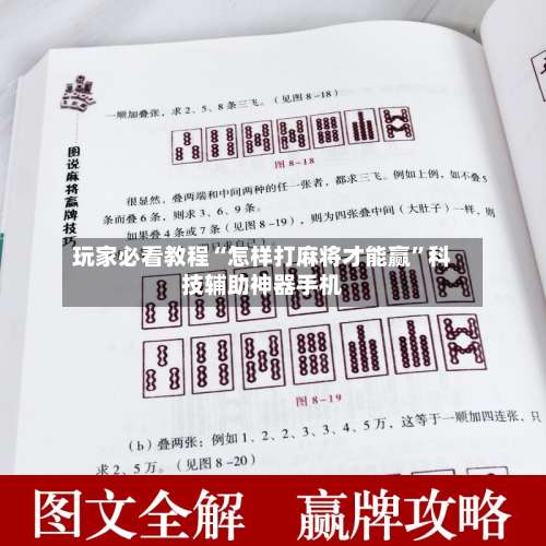 玩家必看教程“怎样打麻将才能赢	”科技辅助神器手机-第1张图片
