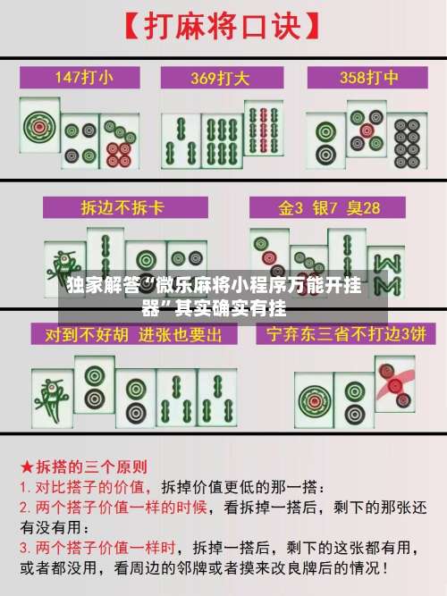 独家解答“微乐麻将小程序万能开挂器	”其实确实有挂-第2张图片