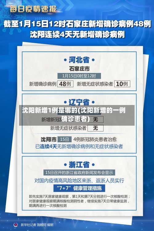 沈阳新增1例是哪的(沈阳新增的一例确诊患者)-第1张图片