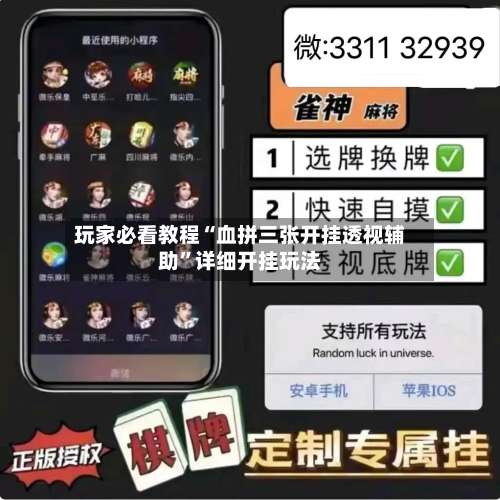 玩家必看教程“血拼三张开挂透视辅助	”详细开挂玩法-第1张图片