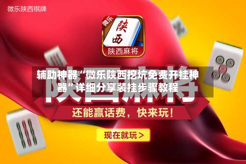 辅助神器“微乐陕西挖坑免费开挂神器	”详细分享装挂步骤教程-第2张图片