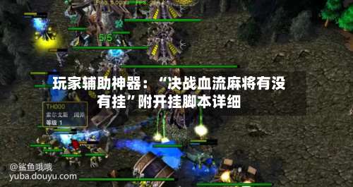 玩家辅助神器：“决战血流麻将有没有挂”附开挂脚本详细-第1张图片