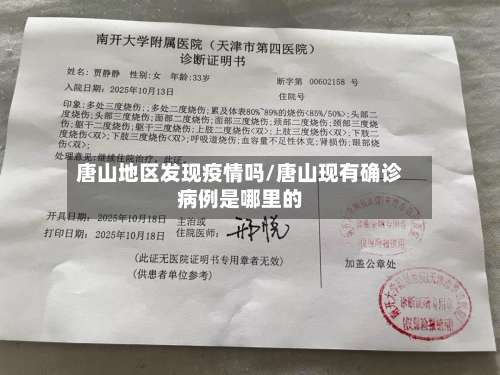 唐山地区发现疫情吗/唐山现有确诊病例是哪里的-第2张图片