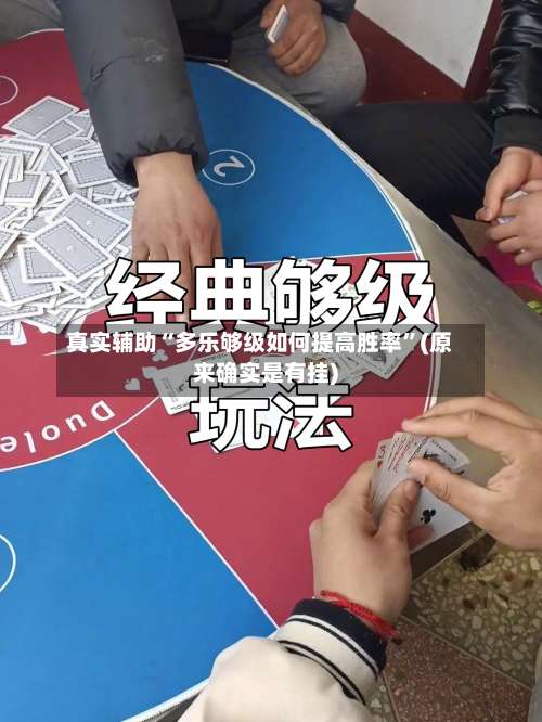 真实辅助“多乐够级如何提高胜率”(原来确实是有挂)-第2张图片