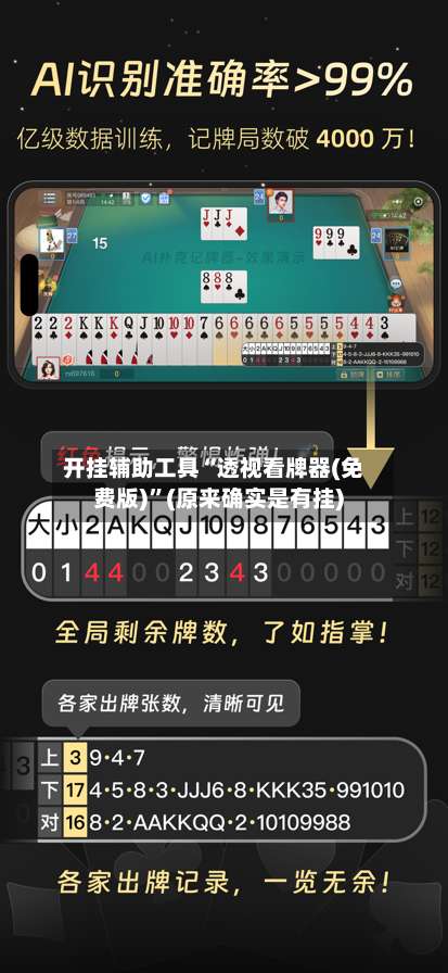 开挂辅助工具“透视看牌器(免费版)”(原来确实是有挂)-第2张图片