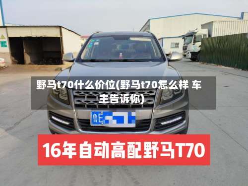 野马t70什么价位(野马t70怎么样 车主告诉你)-第1张图片