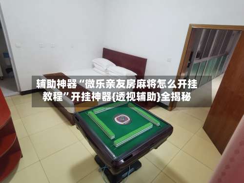 辅助神器“微乐亲友房麻将怎么开挂教程”开挂神器{透视辅助}全揭秘-第2张图片