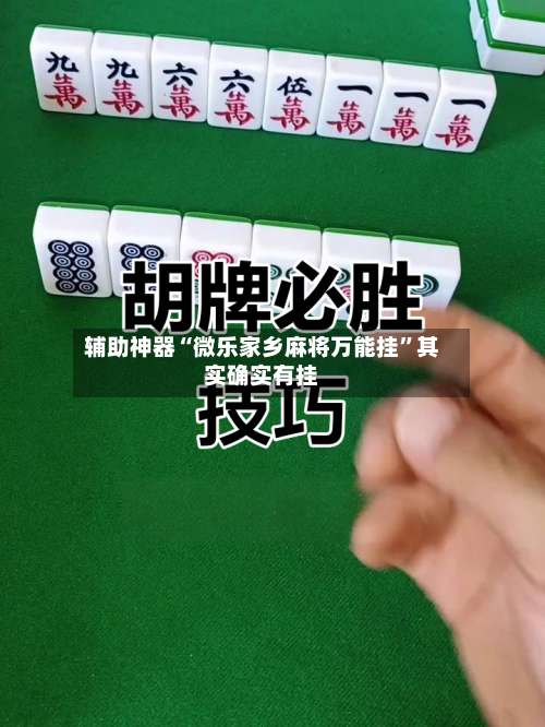 辅助神器“微乐家乡麻将万能挂”其实确实有挂-第1张图片