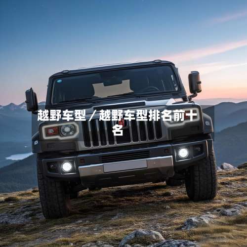 越野车型／越野车型排名前十名-第2张图片