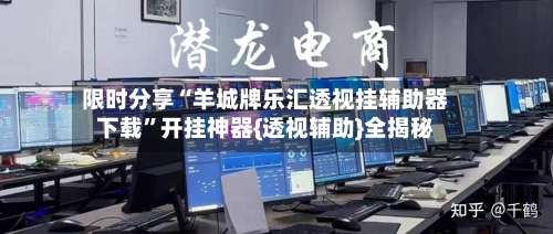 限时分享“羊城牌乐汇透视挂辅助器下载	”开挂神器{透视辅助}全揭秘-第1张图片