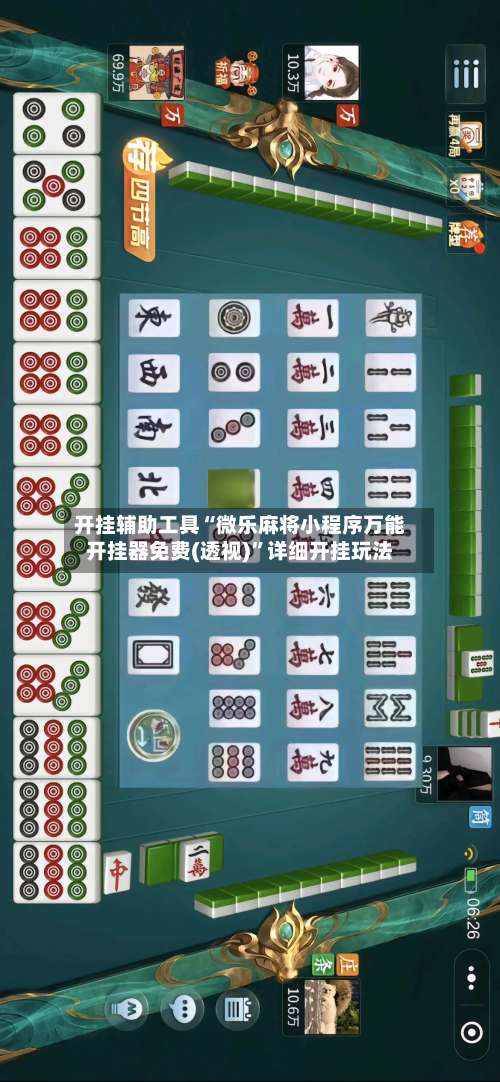 开挂辅助工具“微乐麻将小程序万能开挂器免费(透视)”详细开挂玩法-第3张图片