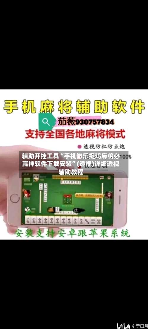 辅助开挂工具“手机微乐捉鸡麻将必赢神软件下载安装”(透视)详细透视辅助教程-第1张图片