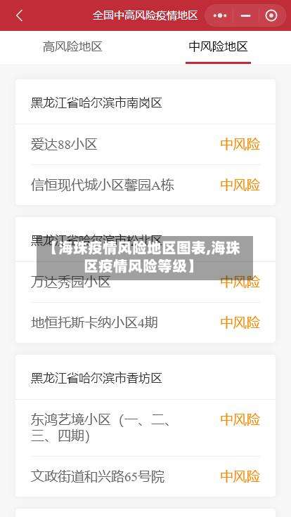 【海珠疫情风险地区图表,海珠区疫情风险等级】-第2张图片