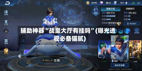 辅助神器“战皇大厅有挂吗	”(曝光透视必备猫腻)-第2张图片