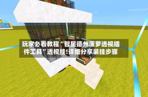 玩家必看教程“智星德州菠萝透视插件工具	”透视挂!详细分享装挂步骤-第2张图片