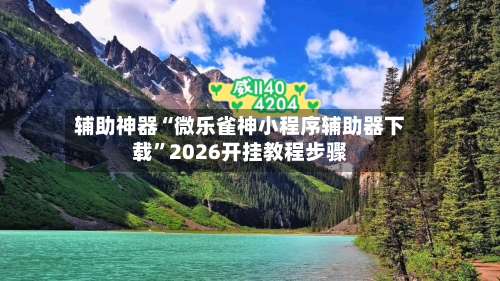 辅助神器“微乐雀神小程序辅助器下载	”2026开挂教程步骤-第3张图片