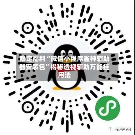 限定福利“微信小程序雀神辅助器安装包”揭秘透视辅助万能挂用法-第1张图片