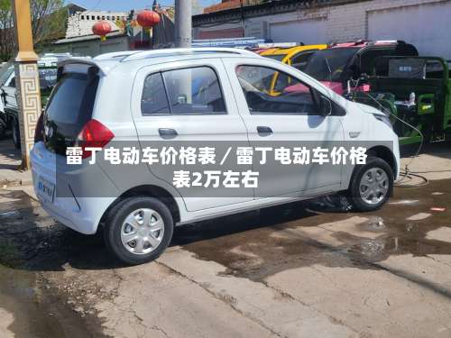 雷丁电动车价格表／雷丁电动车价格表2万左右-第2张图片