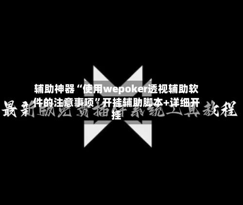 辅助神器“使用wepoker透视辅助软件的注意事项	”开挂辅助脚本+详细开挂-第1张图片