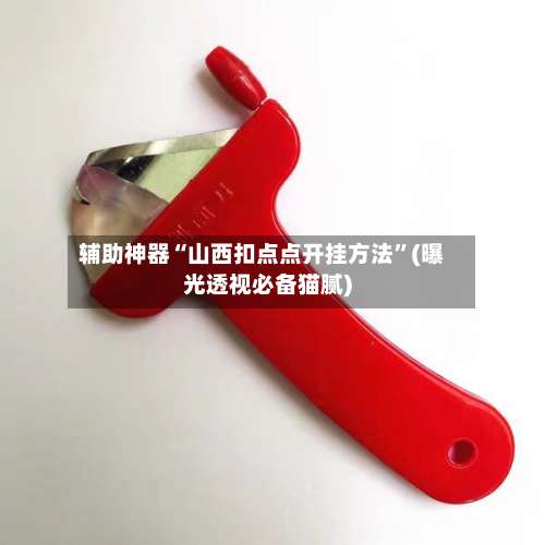 辅助神器“山西扣点点开挂方法	”(曝光透视必备猫腻)-第1张图片