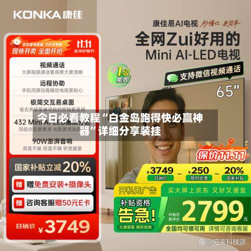 今日必看教程“白金岛跑得快必赢神器	”详细分享装挂-第2张图片